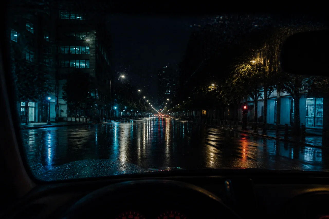 Midnight Drive lo-fi hip-hop track cover